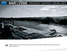Tablet Screenshot of mardefons.com